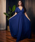 Bustier Detailed Two Layered Sleeve Maxi